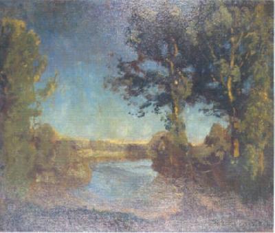 Otto Reiniger Neckar landscape